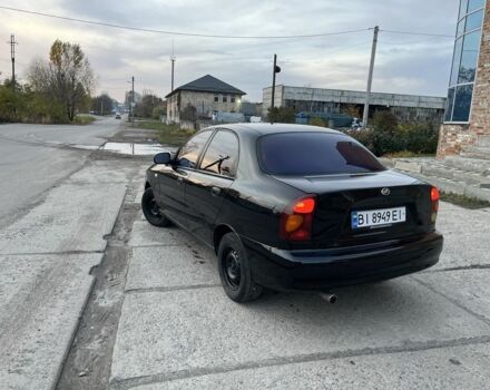 Чорний Деу Сенс, об'ємом двигуна 1.3 л та пробігом 191 тис. км за 1999 $, фото 2 на Automoto.ua
