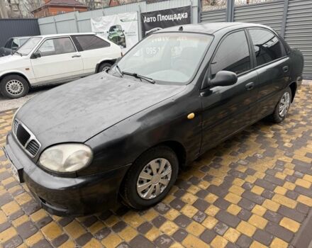 Чорний Деу Сенс, об'ємом двигуна 1.5 л та пробігом 200 тис. км за 900 $, фото 1 на Automoto.ua