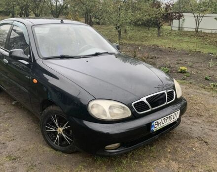 Чорний Деу Сенс, об'ємом двигуна 1.5 л та пробігом 215 тис. км за 2000 $, фото 1 на Automoto.ua
