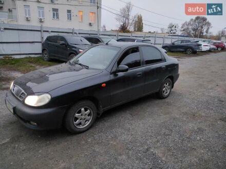 Черный Дэу Сенс, объемом двигателя 1.3 л и пробегом 265 тыс. км за 1800 $, фото 1 на Automoto.ua