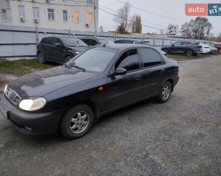 Чорний Деу Сенс, об'ємом двигуна 1.3 л та пробігом 265 тис. км за 1800 $, фото 1 на Automoto.ua