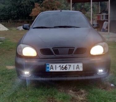 Черный Дэу Сенс, объемом двигателя 1.3 л и пробегом 3 тыс. км за 2000 $, фото 1 на Automoto.ua