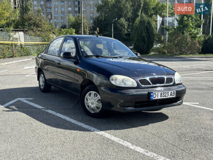 Черный Дэу Сенс, объемом двигателя 1.3 л и пробегом 215 тыс. км за 1600 $, фото 1 на Automoto.ua