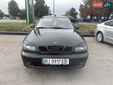 Черный Дэу Сенс, объемом двигателя 1.3 л и пробегом 208 тыс. км за 2200 $, фото 1 на Automoto.ua