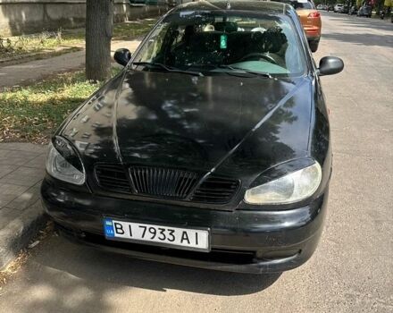 Черный Дэу Сенс, объемом двигателя 1.3 л и пробегом 200 тыс. км за 900 $, фото 1 на Automoto.ua
