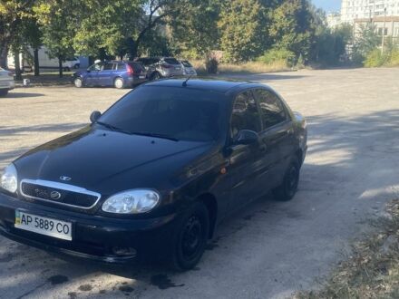 Черный Дэу Сенс, объемом двигателя 1.5 л и пробегом 100 тыс. км за 1150 $, фото 1 на Automoto.ua