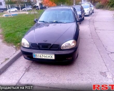 Чорний Деу Сенс, об'ємом двигуна 1.3 л та пробігом 250 тис. км за 2000 $, фото 1 на Automoto.ua