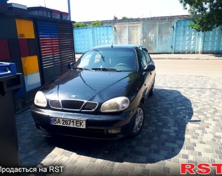Черный Дэу Сенс, объемом двигателя 1.3 л и пробегом 354 тыс. км за 2300 $, фото 1 на Automoto.ua