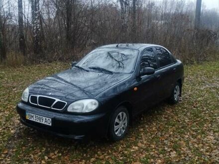 Черный Дэу Сенс, объемом двигателя 1.3 л и пробегом 190 тыс. км за 2050 $, фото 1 на Automoto.ua