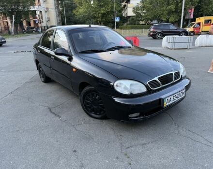 Черный Дэу Сенс, объемом двигателя 1.5 л и пробегом 253 тыс. км за 2297 $, фото 1 на Automoto.ua