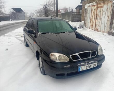 Чорний Деу Сенс, об'ємом двигуна 1.5 л та пробігом 215 тис. км за 1600 $, фото 1 на Automoto.ua