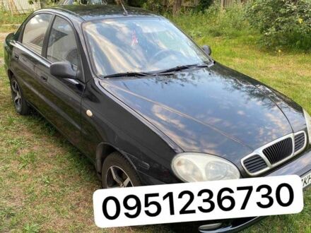 Черный Дэу Сенс, объемом двигателя 1.6 л и пробегом 299 тыс. км за 949 $, фото 1 на Automoto.ua