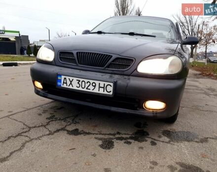 Черный Дэу Сенс, объемом двигателя 1.3 л и пробегом 134 тыс. км за 2400 $, фото 1 на Automoto.ua