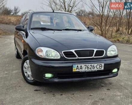 Черный Дэу Сенс, объемом двигателя 1.3 л и пробегом 179 тыс. км за 1750 $, фото 1 на Automoto.ua