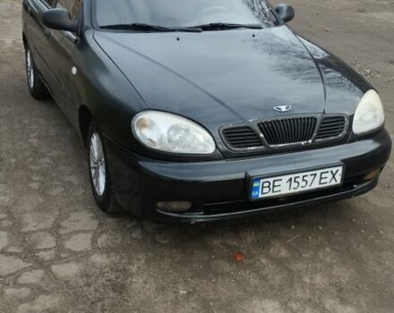 Черный Дэу Сенс, объемом двигателя 1.5 л и пробегом 244 тыс. км за 1650 $, фото 1 на Automoto.ua