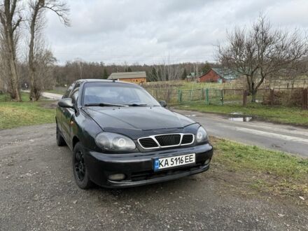 Чорний Деу Сенс, об'ємом двигуна 1.3 л та пробігом 216 тис. км за 1500 $, фото 1 на Automoto.ua