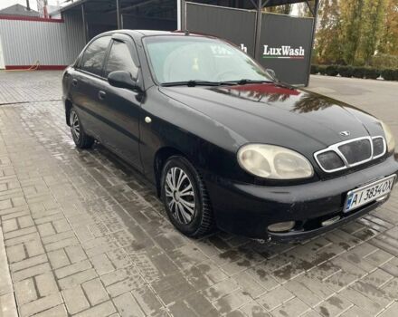 Чорний Деу Сенс, об'ємом двигуна 1.5 л та пробігом 200 тис. км за 1000 $, фото 1 на Automoto.ua