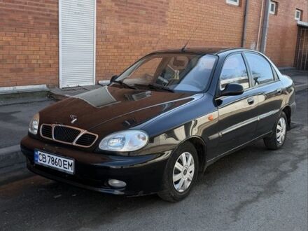 Черный Дэу Сенс, объемом двигателя 1.5 л и пробегом 164 тыс. км за 2300 $, фото 1 на Automoto.ua