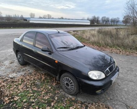 Черный Дэу Сенс, объемом двигателя 1.3 л и пробегом 134 тыс. км за 1200 $, фото 1 на Automoto.ua