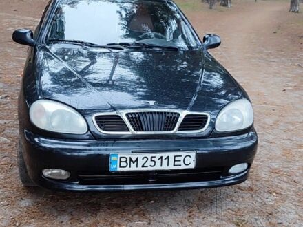 Черный Дэу Сенс, объемом двигателя 1.3 л и пробегом 205 тыс. км за 2200 $, фото 1 на Automoto.ua