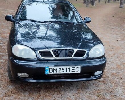 Чорний Деу Сенс, об'ємом двигуна 1.3 л та пробігом 205 тис. км за 2200 $, фото 1 на Automoto.ua