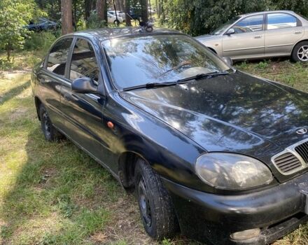 Черный Дэу Сенс, объемом двигателя 1.3 л и пробегом 240 тыс. км за 1600 $, фото 1 на Automoto.ua