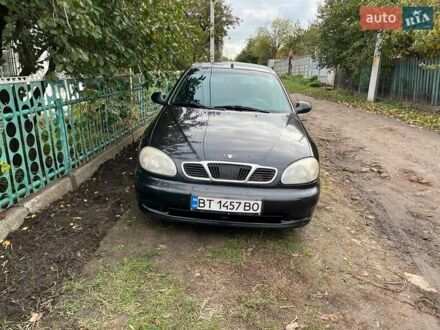 Чорний Деу Сенс, об'ємом двигуна 1.3 л та пробігом 240 тис. км за 1600 $, фото 1 на Automoto.ua