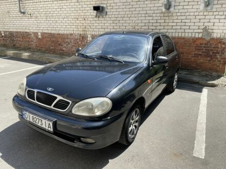 Черный Дэу Сенс, объемом двигателя 1.3 л и пробегом 220 тыс. км за 2200 $, фото 1 на Automoto.ua