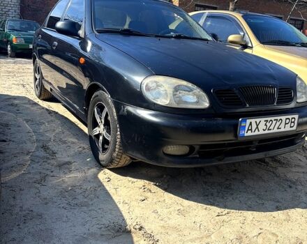 Черный Дэу Сенс, объемом двигателя 1.4 л и пробегом 220 тыс. км за 1500 $, фото 1 на Automoto.ua