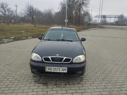 Черный Дэу Сенс, объемом двигателя 1.6 л и пробегом 200 тыс. км за 1600 $, фото 1 на Automoto.ua