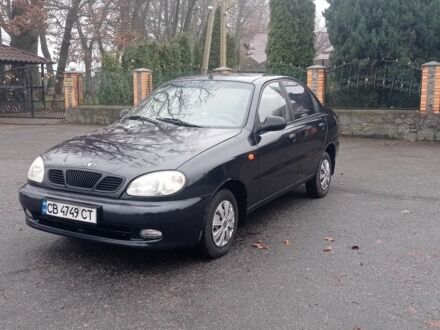 Черный Дэу Сенс, объемом двигателя 1.6 л и пробегом 230 тыс. км за 2350 $, фото 1 на Automoto.ua
