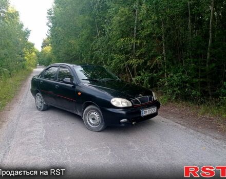 Черный Дэу Сенс, объемом двигателя 1.3 л и пробегом 300 тыс. км за 1900 $, фото 1 на Automoto.ua