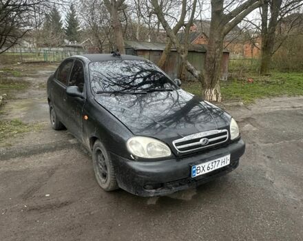 Черный Дэу Сенс, объемом двигателя 1.5 л и пробегом 206 тыс. км за 1400 $, фото 1 на Automoto.ua