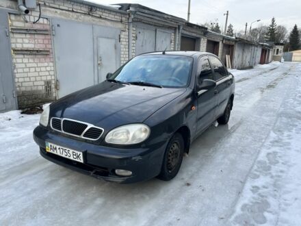 Черный Дэу Сенс, объемом двигателя 1.5 л и пробегом 204 тыс. км за 1850 $, фото 1 на Automoto.ua