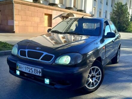 Черный Дэу Сенс, объемом двигателя 1.3 л и пробегом 186 тыс. км за 1160 $, фото 1 на Automoto.ua