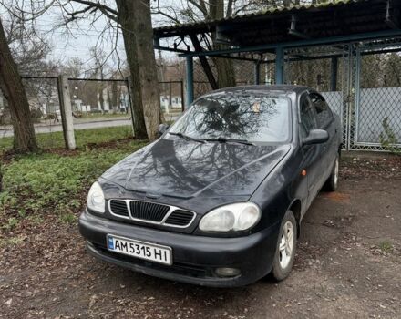 Черный Дэу Сенс, объемом двигателя 1.5 л и пробегом 230 тыс. км за 2300 $, фото 1 на Automoto.ua