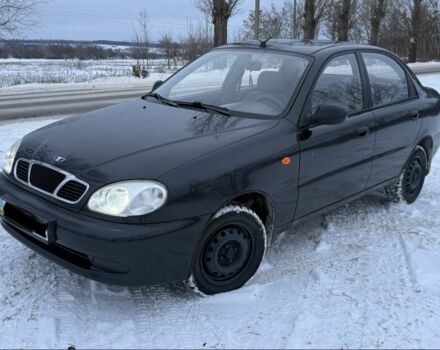 Черный Дэу Сенс, объемом двигателя 1.4 л и пробегом 164 тыс. км за 2350 $, фото 1 на Automoto.ua