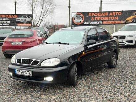 Черный Дэу Сенс, объемом двигателя 1.5 л и пробегом 125 тыс. км за 1600 $, фото 1 на Automoto.ua