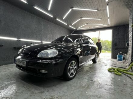 Черный Дэу Сенс, объемом двигателя 1.5 л и пробегом 58 тыс. км за 3500 $, фото 1 на Automoto.ua