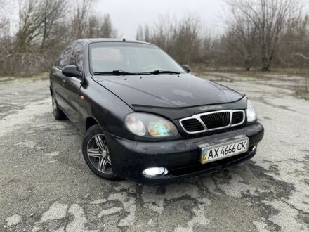 Чорний Деу Сенс, об'ємом двигуна 1.5 л та пробігом 200 тис. км за 1450 $, фото 1 на Automoto.ua