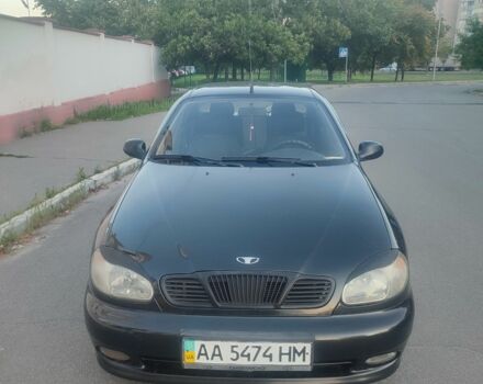 Чорний Деу Сенс, об'ємом двигуна 1.5 л та пробігом 242 тис. км за 2950 $, фото 1 на Automoto.ua