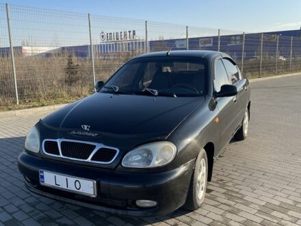 Черный Дэу Сенс, объемом двигателя 1.4 л и пробегом 177 тыс. км за 1750 $, фото 1 на Automoto.ua