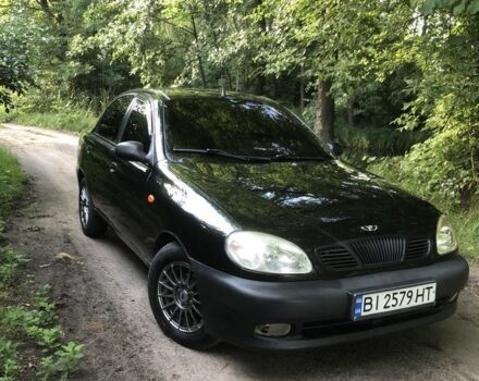 Черный Дэу Сенс, объемом двигателя 1.4 л и пробегом 200 тыс. км за 1500 $, фото 1 на Automoto.ua