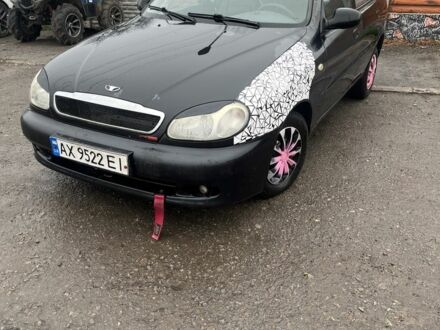 Чорний Деу Сенс, об'ємом двигуна 1.4 л та пробігом 202 тис. км за 1000 $, фото 1 на Automoto.ua