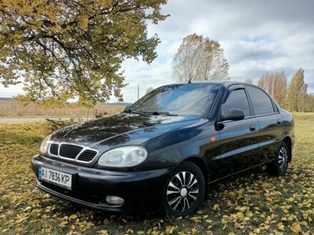 Черный Дэу Сенс, объемом двигателя 1.4 л и пробегом 217 тыс. км за 2100 $, фото 1 на Automoto.ua