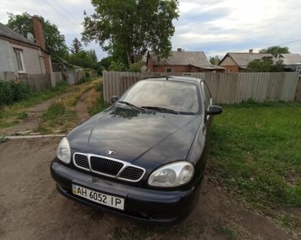 Черный Дэу Сенс, объемом двигателя 1.4 л и пробегом 247 тыс. км за 1160 $, фото 1 на Automoto.ua