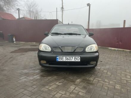 Черный Дэу Сенс, объемом двигателя 1.4 л и пробегом 193 тыс. км за 2200 $, фото 1 на Automoto.ua
