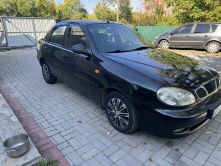 Черный Дэу Сенс, объемом двигателя 1.4 л и пробегом 200 тыс. км за 1458 $, фото 1 на Automoto.ua