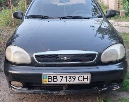Черный Дэу Сенс, объемом двигателя 1.4 л и пробегом 168 тыс. км за 1330 $, фото 1 на Automoto.ua
