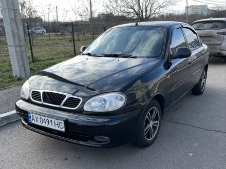 Черный Дэу Сенс, объемом двигателя 1.6 л и пробегом 326 тыс. км за 2700 $, фото 1 на Automoto.ua